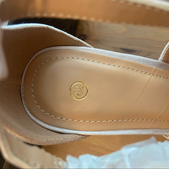 Mysoft NWT Women's Peep Toe High Heel Sandals Pumps Crisscross Strappy Elegant - Picture 5 of 8